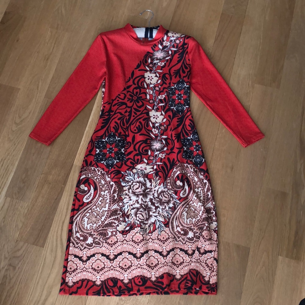 Beautiful Qi Pao Inspired Dress